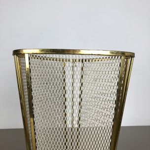 Vintage Umbrella Stand in Brass, France 1960s