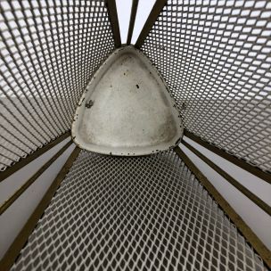 Porte parapluie vintage en laiton, France 1960