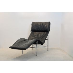 Vintage-Lounge-Sessel "Skye" aus Leder von Tord Björklund für Ikea, Schweden 1970