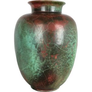 Grande vaso de cerâmica de Richard Uhlemeyer, Hanover Alemanha, 1940