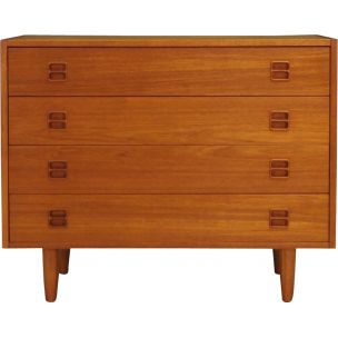 Teak vintage chest of drawers, 1970s