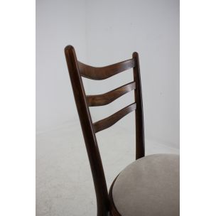 Vintage Set of 4 Dining Chair by Interier Praha, 1970s