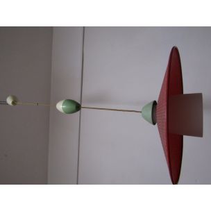 Vintage adjustable chandelier, Italy 1950