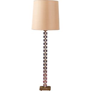 Brass vintage floor lamp, 1970s