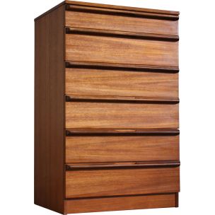 Teak vintage chest of drawers by Avalon, 1960s