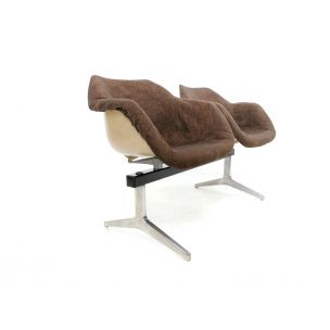 Vintage Robin Day Airport Bench, United Kingdom, 1960-70s
