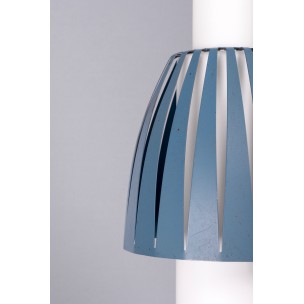 Hanging lamp in metal and glass, Jo HAMMERBORG - 1950s