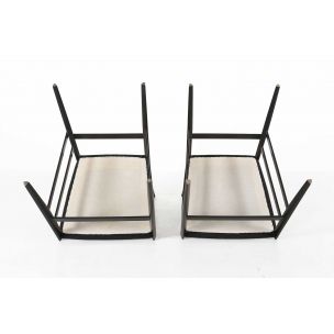 Set of 4 vintage Superleggera chairs by Gio Ponti for Cassina, 1960-80s