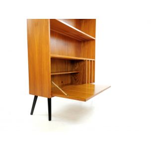 Vintage teak bookcase, by Clausen & Son, Denmark, 1970s