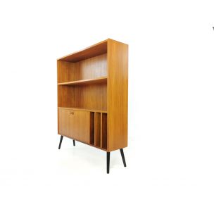 Vintage teak bookcase, by Clausen & Son, Denmark, 1970s