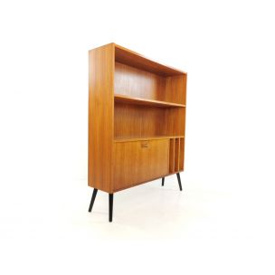 Vintage teak bookcase, by Clausen & Son, Denmark, 1970s