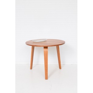 Pastoe vintage side table in birch, Cees BRAAKMAN - 1950s