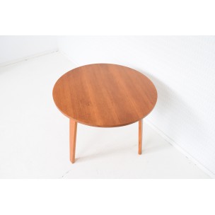 Table d'appoint Pastoe vintage en bouleau, Cees BRAAKMAN - 1950