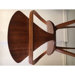 Vintage Pretzel walnut chair by Norman Cherner for Plycraft, US,1957s