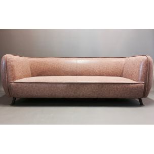 4-seater vintage sofa with Scandinavian design, 1970s