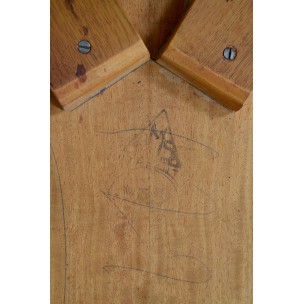 Table Pastoe rectangulaire en bois, Cees BRAAKMAN - 1950