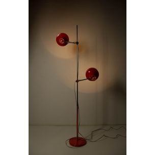 Vintage floor lamp by Josef Hurka for Napako, 1960