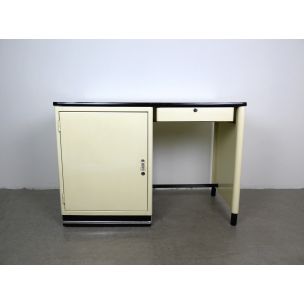 Vintage steel Desk by Baisch, Germany, 1950