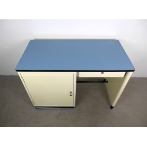 Bureau en acier vintage par Baisch, Allemagne, 1950