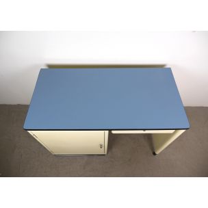 Vintage steel Desk by Baisch, Germany, 1950