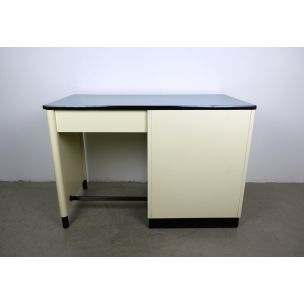 Vintage steel Desk by Baisch, Germany, 1950