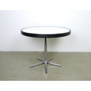 Vintage round meeting table by Delta Design for Wilkhahn, Germany, 1970