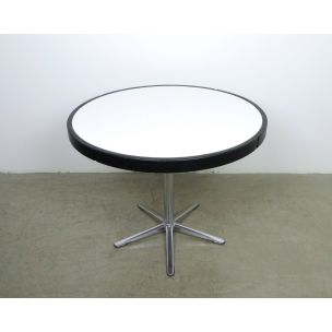 Table ronde vintage par Delta Design pour Wilkhahn, Allemagne, 1970