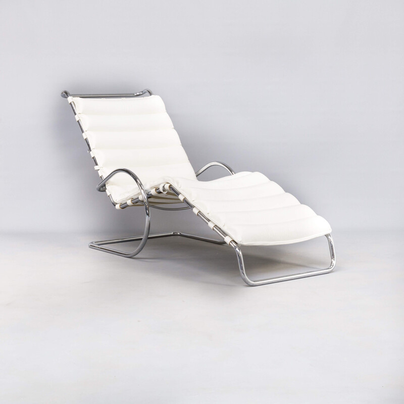 Chaise vintage "MR Chaise" de Ludwig Mies Van der Rohe pour Knoll 1965