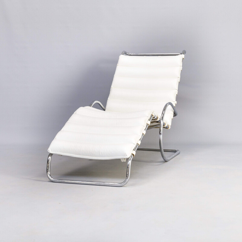 Chaise vintage "MR Chaise" de Ludwig Mies Van der Rohe pour Knoll 1965