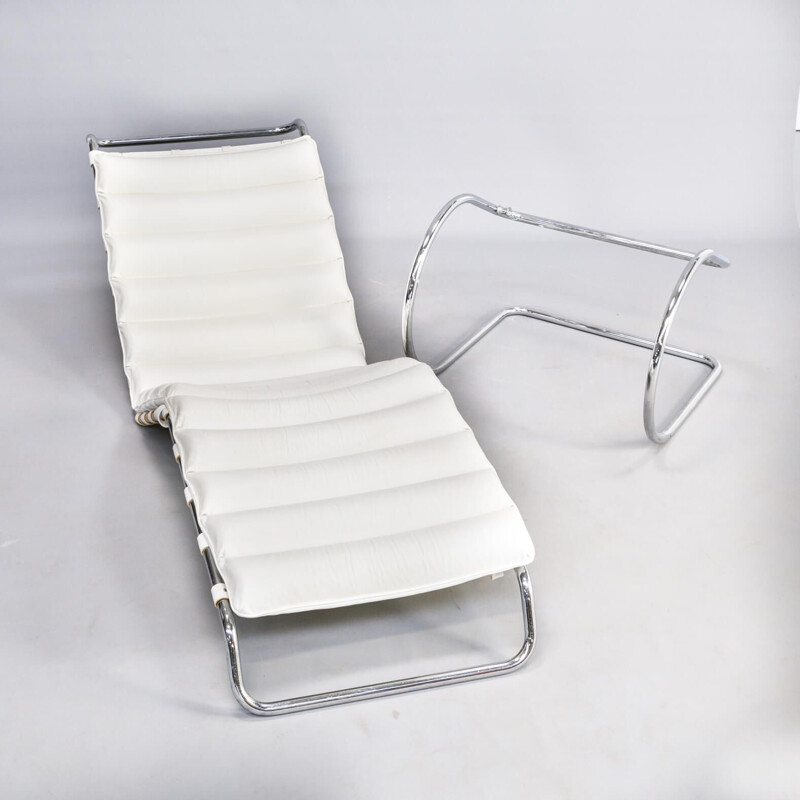 Chaise vintage "MR Chaise" de Ludwig Mies Van der Rohe pour Knoll 1965