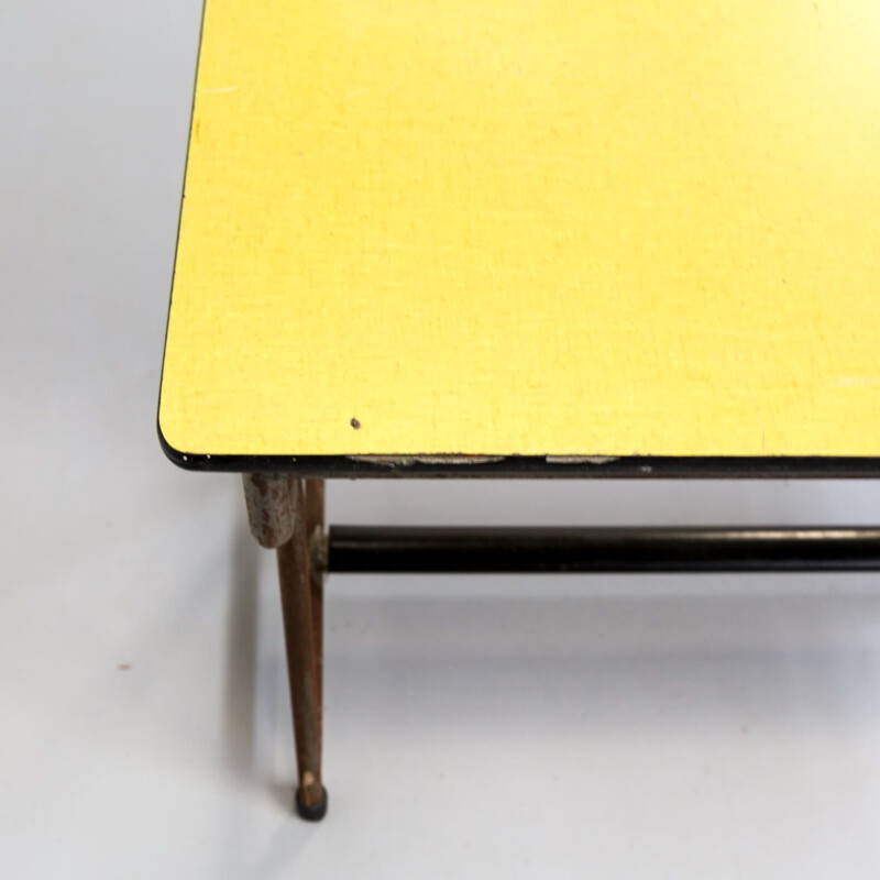 Set of 2 vintage industrial children's writing desk, 1960s