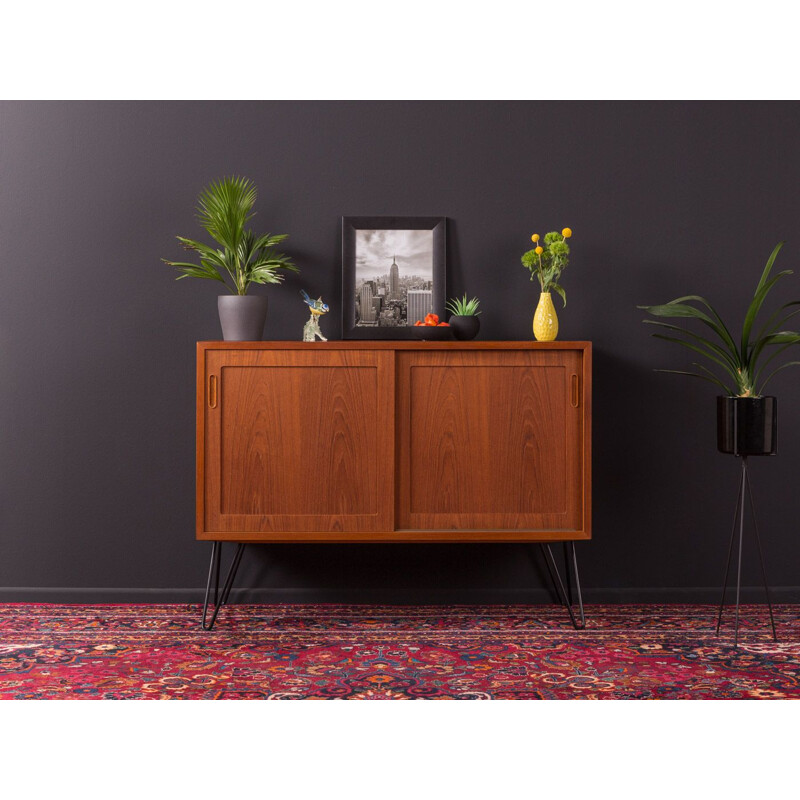 Vintage teak chest of drawers by Poul Hundevad, Denmark, 1960s