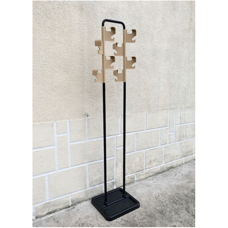 Vintage coat rack by Jean Pierre Vitrac, Manade collection, 1970s