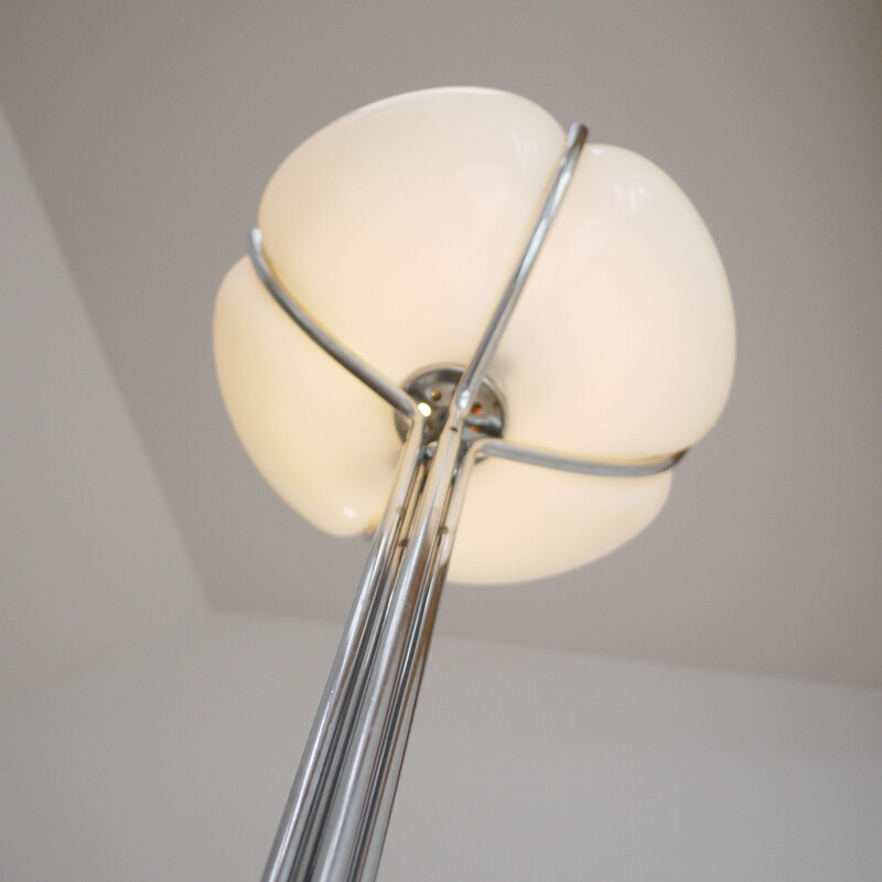 Vintage floor lamp Quadrifoglio by Gae Aulenti for Harvey Guzzini, 1974s