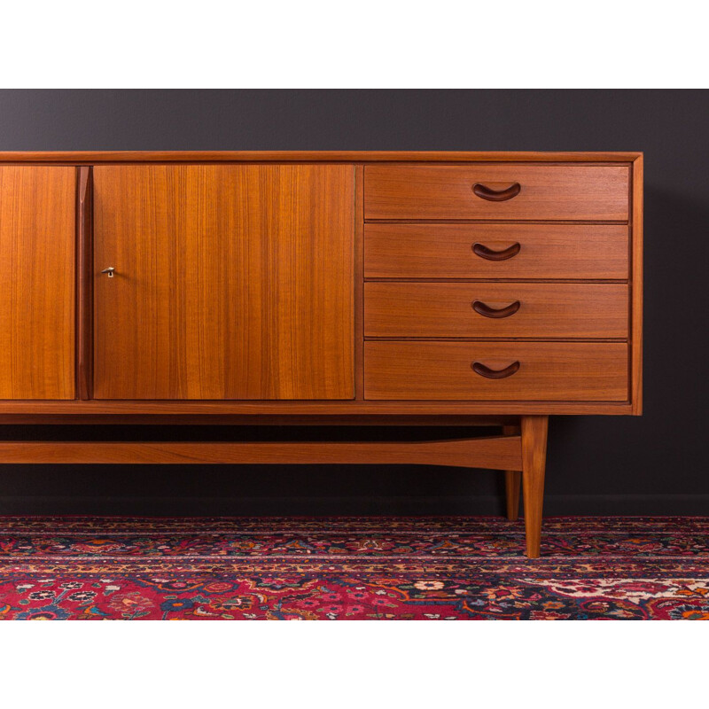 Vintage sideboard in teak, scandinavian design, Germany, 1960s