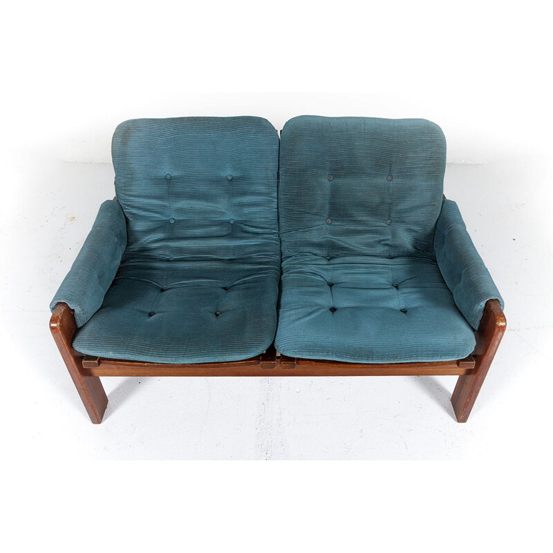 Vintage 2-seater sofa by Yngve Ekström for Pastoe & Swedese, 1960s
