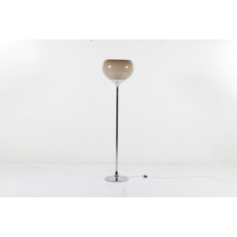 Vintage Chrome Floor Lamp from Dijkstra 