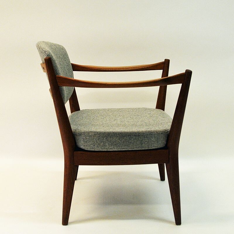 Set aus 2 Teakholz-Sesseln im Vintage-Stil "kaminstol" von Kayser