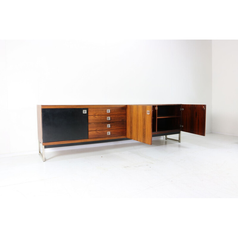 Large vintage rosewood sideboard by Fristho Holland