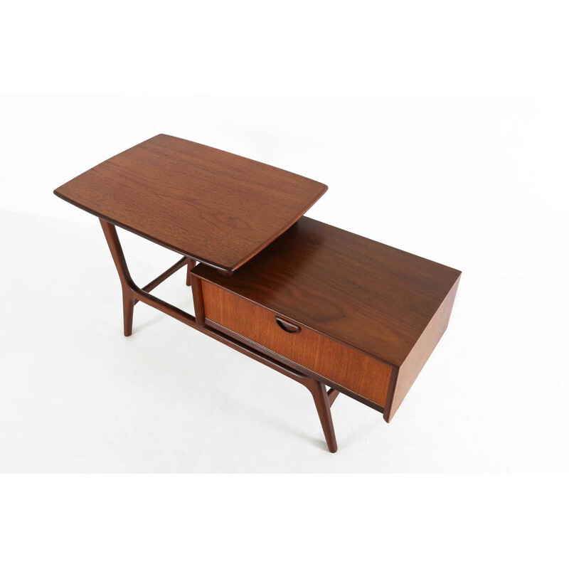 Vintage coffee table by Louis Van Teeffelen for Wébé