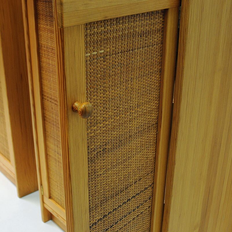 Pair of vintage Pine cupboards "Furubo" by Yngve Ekström 1970