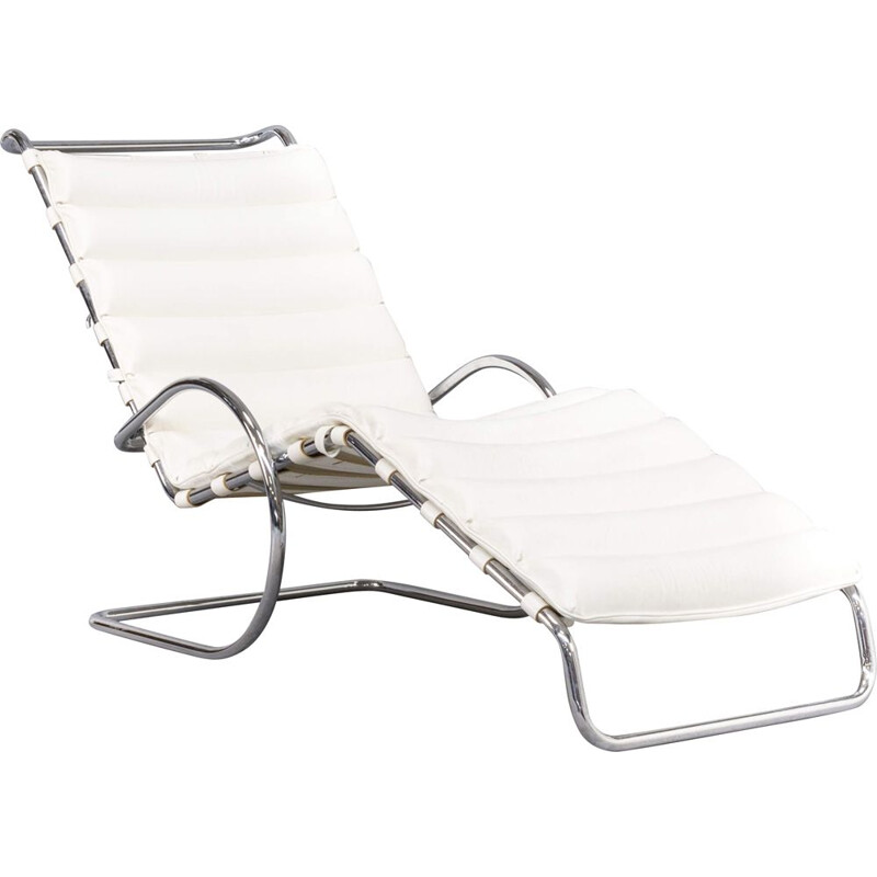 Chaise vintage "MR Chaise" de Ludwig Mies Van der Rohe pour Knoll 1965