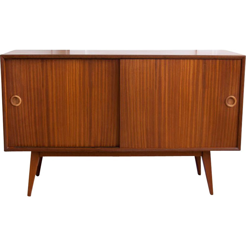 Scandinavian vintage sideboard with compass feet by Vanson, 1960s