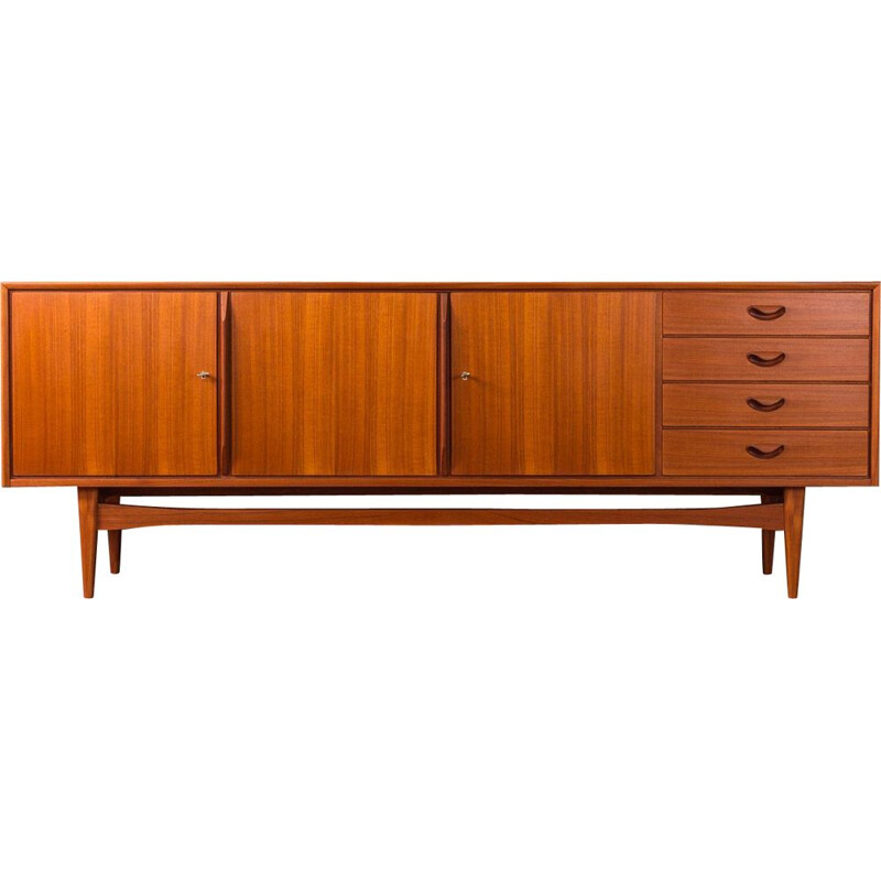 Vintage sideboard in teak, scandinavian design, Germany, 1960s