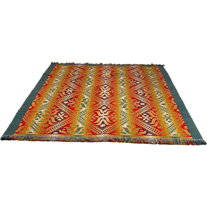 Vintage Kelim wool Carpet, 1960