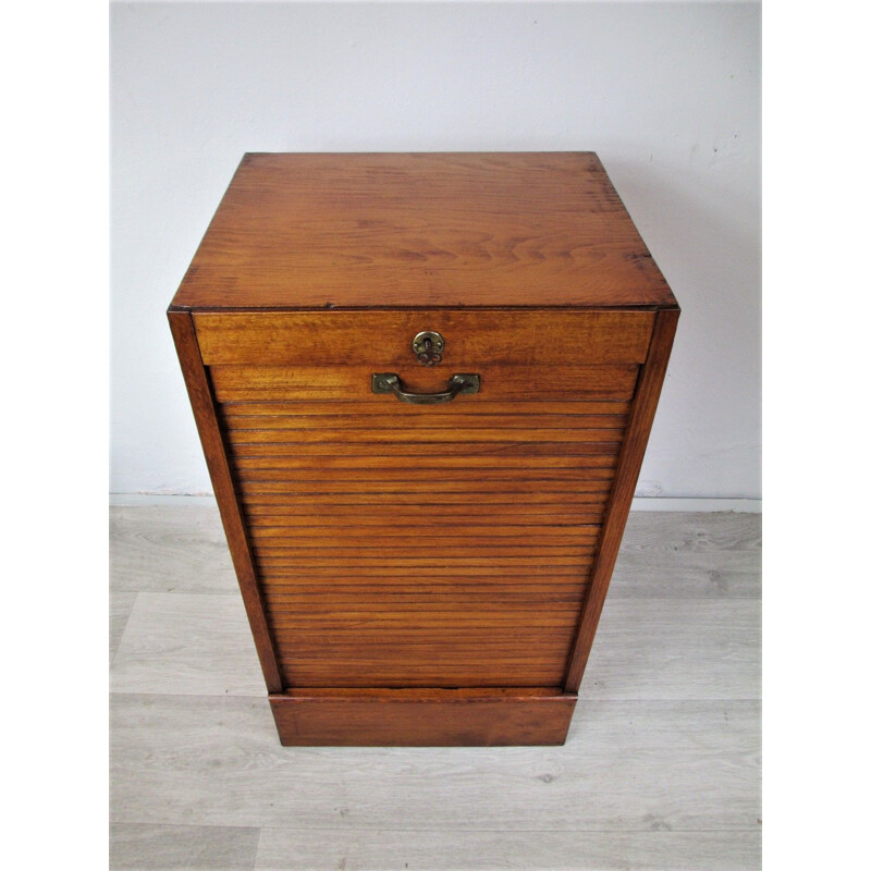 Oak vintage cabinet, 1960s