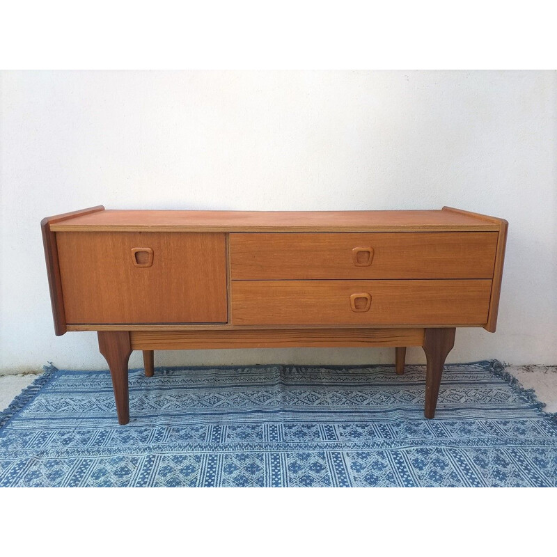 Scandinavian vintage teak sideboard, 1960s