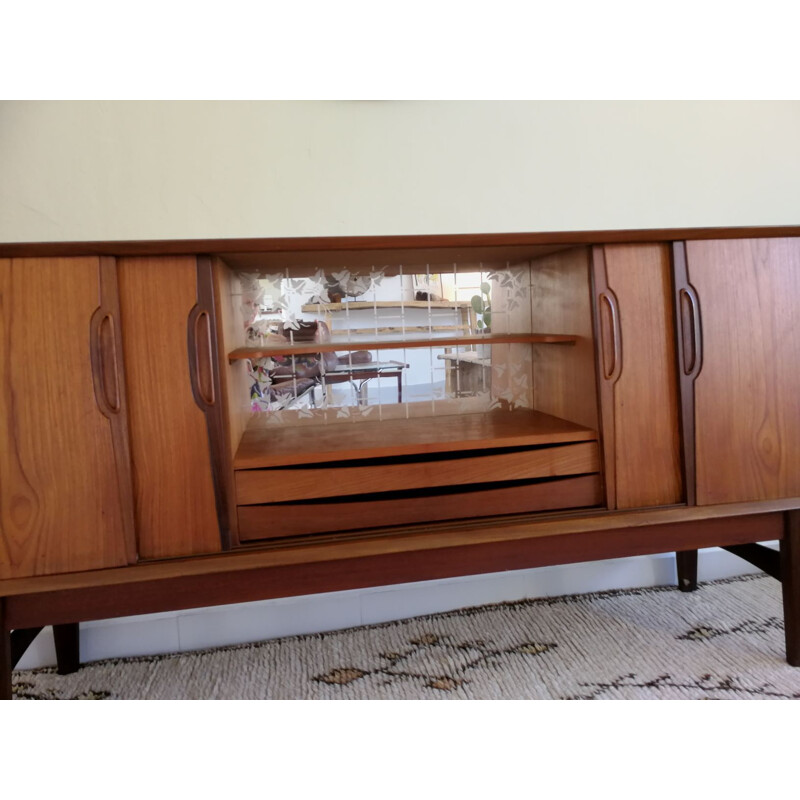 Vintage danish sideboard in teak, 1960s