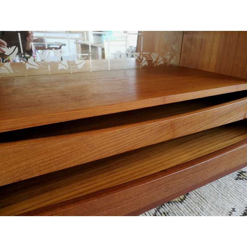 Vintage danish sideboard in teak, 1960s