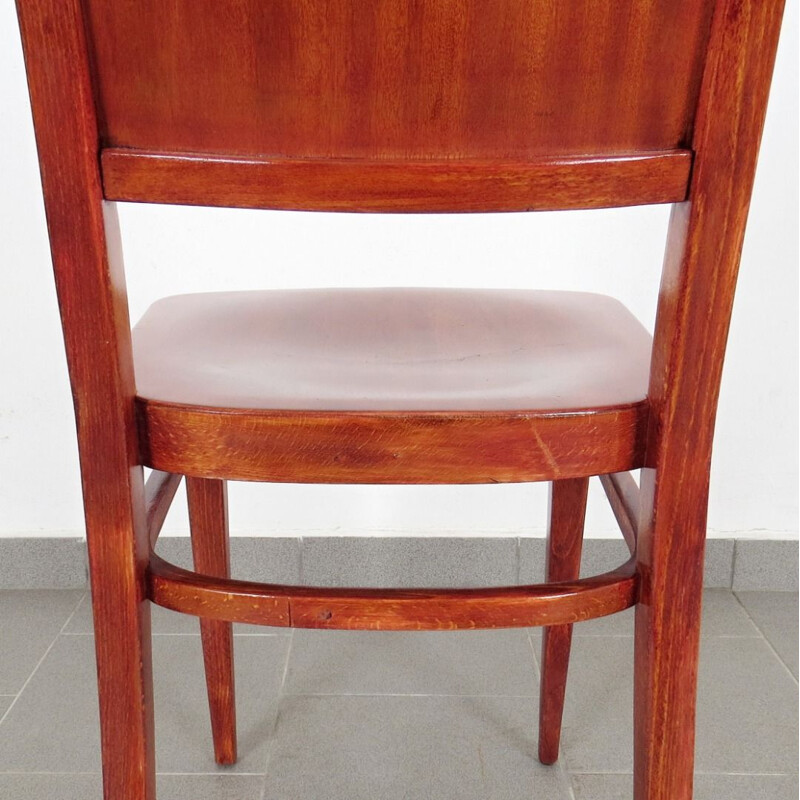 2 dining chairs produced by Jan Kotera 1930